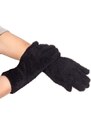 Yoclub Woman's Women's Five-Fingered Gloves RED-0004K-3450