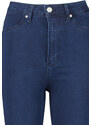 Trendyol Midnight Blue Jegging džíny s vysokým pasem