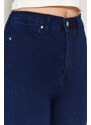 Trendyol Midnight Blue Jegging džíny s vysokým pasem