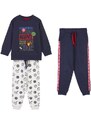 TRACKSUIT COTTON BRUSHED 3 PIECES MARVEL