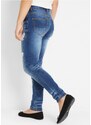 bonprix Skinny džíny, Mid Waist Modrá