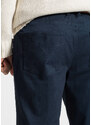 bonprix Strečové termo kalhoty Modrá
