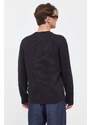 Bavlněný svetr Tommy Jeans černá barva