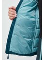 Péřová sportovní bunda Jack Wolfskin Nebelhorn tyrkysová barva