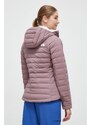 Péřová sportovní bunda The North Face Belleview růžová barva