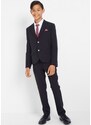 bonprix Oblek + košile + kravata pro chlapce (4dílná souprava) Černá
