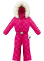 POIVRE BLANC W23-1030-BBGL/E SKI OVERALL EMBO MAGENTA PINK