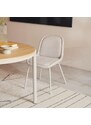 Béžová čalouněná jídelní židle Kave Home Aimin
