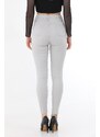 BİKELİFE Women's Stone Rise Waist Ankle Length Slim Leg Skinny Lycra Pants for Women.