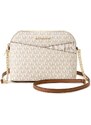 Michael Kors jet set travel dome crossbody kabelka logo vanilla