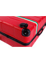 Cestovní kufr BERTOO Firenze - červený M