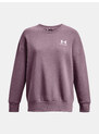 Under Armour Mikina Essential Flc OS Crew-PPL - Dámské