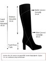 Fox Shoes Black Women's Casual Boots