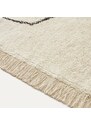 Bílý bavlněný koberec Kave Home Mijas 160 x 230 cm