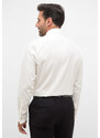 Svatební ETERNA Modern Fit krémová neprosvítající košile dlouhý rukáv Rypsový kepr Non Iron 100% bavlna Francouzská manžeta