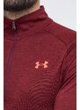 Tréninková mikina Under Armour Tech 2.0 vínová barva, 1328495