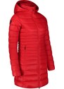 Nordblanc Červený dámský zimní kabát SLOPES