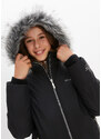 bonprix Dívčí lyžařská bunda, nepromokavá a větruodolná Černá