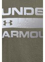 Tričko Under Armour zelená barva, s potiskem, 1329582