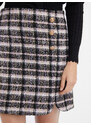 Orsay Černá dámská kostkovaná sukně - Dámské
