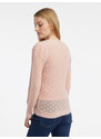 Orsay Světle růžový dámský svetr s příměsí vlny - Dámské
