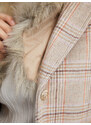 Orsay Béžový dámský kabát s příměsí vlny - Dámské