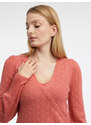 Orsay Cihlový dámský svetr s příměsí vlny - Dámské
