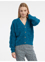 Orsay Modrý dámský kardigan - Dámské