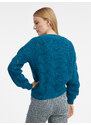 Orsay Modrý dámský kardigan - Dámské