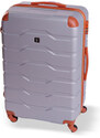 Cestovní kufr BERTOO Firenze - stříbrný XL