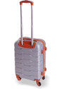 Cestovní kufr BERTOO Firenze - stříbrný M