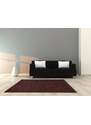 Lano - koberce a trávy Neušpinitelný kusový koberec Nano Smart 302 vínový - 60x100 cm