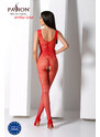 Passion Červené bodystockings BS098