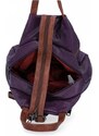 Dámská kabelka batůžek Herisson fialová 1402B321