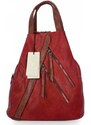 Dámská kabelka batůžek Herisson bordová 1452H2023-47