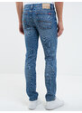 Big Star Man's Slim Trousers Denim 110843 Medium Denim-331