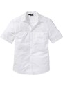bonprix Lehká košile s krátkým rukávem Bílá