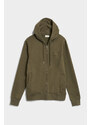 MIKINA GANT REG TONAL SHIELD FULL ZIP HOODIE zelená XS