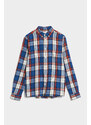 KOŠILE GANT REG. CHECK FLANNEL SHIRT modrá 134/140