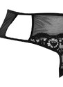 Trendyol Curve Black Mesh Detailed Panties