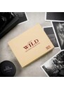 Pánská kožená peněženka Wild N992-P-SCR Wild hnědá