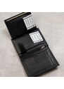 Pánská kožená peněženka Wild N4-P-SCR černá