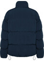 Trendyol Navy Blue Unisex Oversize Fit Stojatý límec Puffer Jacket