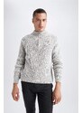 DEFACTO Regular Fit Turtleneck Pullover