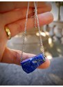 302. Náhrdelník - Lapis lazuli - kámen nejkrásnější modré barvy.