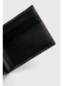 Kožená peněženka Guess VEZZOLA hnědá barva, SMVELE LEA27