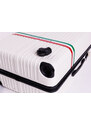 Cestovní kufr BERTOO Venezia - bílý M