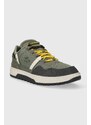 Sneakers boty Lacoste T-Clip Winter Textile Outdoor zelená barva, 46SMA0087