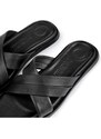 Ducavelli Bande Genuine Leather Men's Slippers, Genuine Leather Slippers, Orthopedic Sole Slippers, Leather Slippers.