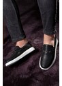 Ducavelli Anchor Genuine Leather Men's Casual Shoes, Loafers, Light Shoes, Summer Shoes.